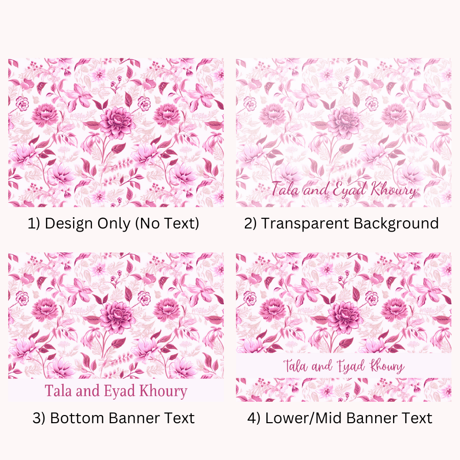 Floral Allure Gift Bags